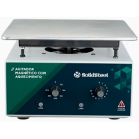 AGITADOR MAGNÉTICO ANALÓGICO COM AQUECIMENTO - 110 OU 220V