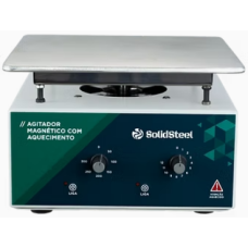 AGITADOR MAGNÉTICO ANALÓGICO COM AQUECIMENTO - 110 OU 220V