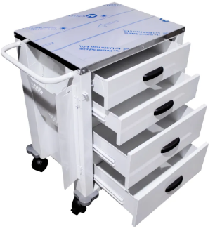 Carro de Emergência 4 gavetas - Imagem 2